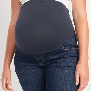 NWT Maternity Full Panel Icon Pop Skinny Jeans Old Navy Size 14 #742821